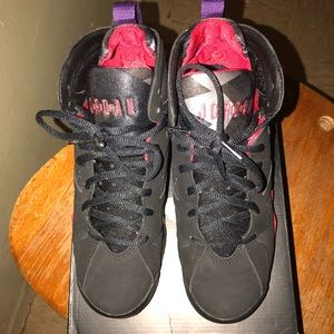 Preowned Air Jordan 7 Retro Raptors 2012 Sz 5.5